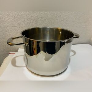 New Wolfgang Puck Bistro Elite Collection 8 Qt Stainless Steel Stock Pot No lid